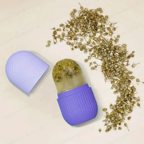 Premium Silicone Ice Roller for Face: Skin Tightening, Puffiness Reduction & Acne Care