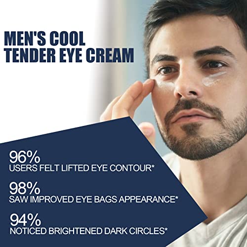 East Moon Men's Cool Tender Eye Cream: Hydrating, Reduces Dark Circles & Puffiness