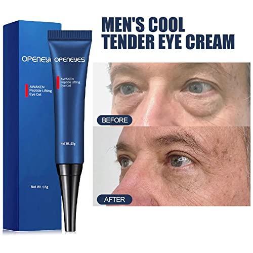 East Moon Men's Cool Tender Eye Cream: Hydrating, Reduces Dark Circles & Puffiness